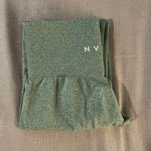 NVGTN forest green NV seamless leggings